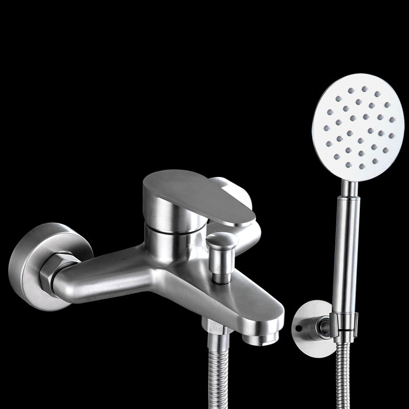 Lisslune | Contemporary Bathtub Filling Trim 304 Stainless Steel Wall Mounted Bathtub Faucet
