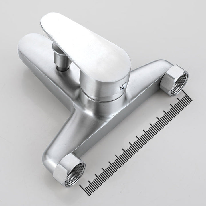 Lisslune | Contemporary Bathtub Filling Trim 304 Stainless Steel Wall Mounted Bathtub Faucet