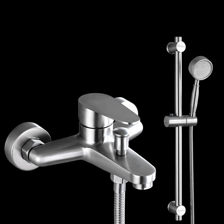 Lisslune | Contemporary Bathtub Filling Trim 304 Stainless Steel Wall Mounted Bathtub Faucet