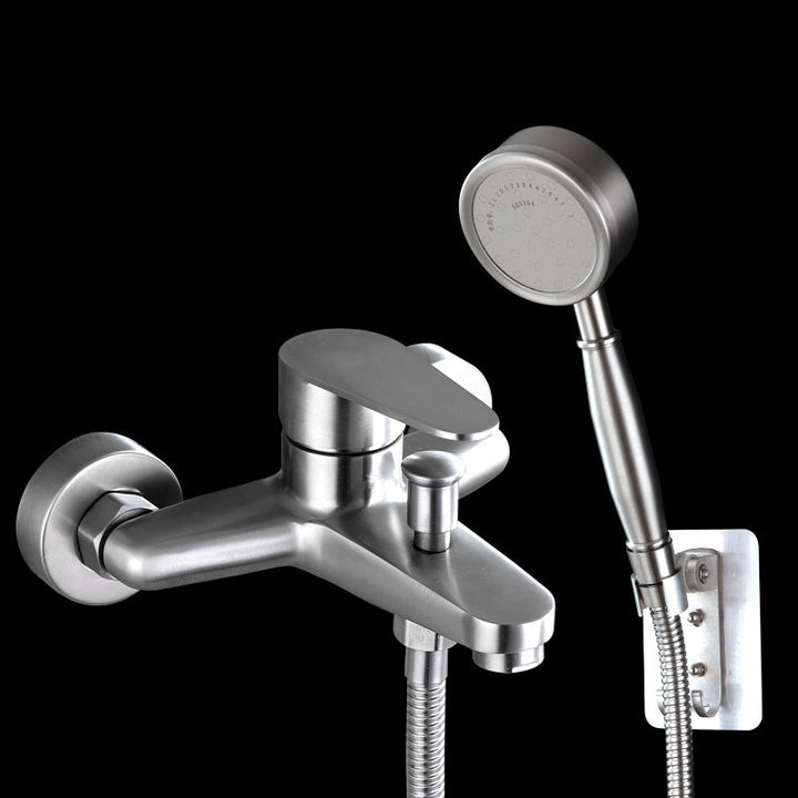 Lisslune | Contemporary Bathtub Filling Trim 304 Stainless Steel Wall Mounted Bathtub Faucet