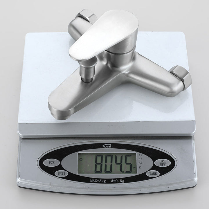 Lisslune | Contemporary Bathtub Filling Trim 304 Stainless Steel Wall Mounted Bathtub Faucet
