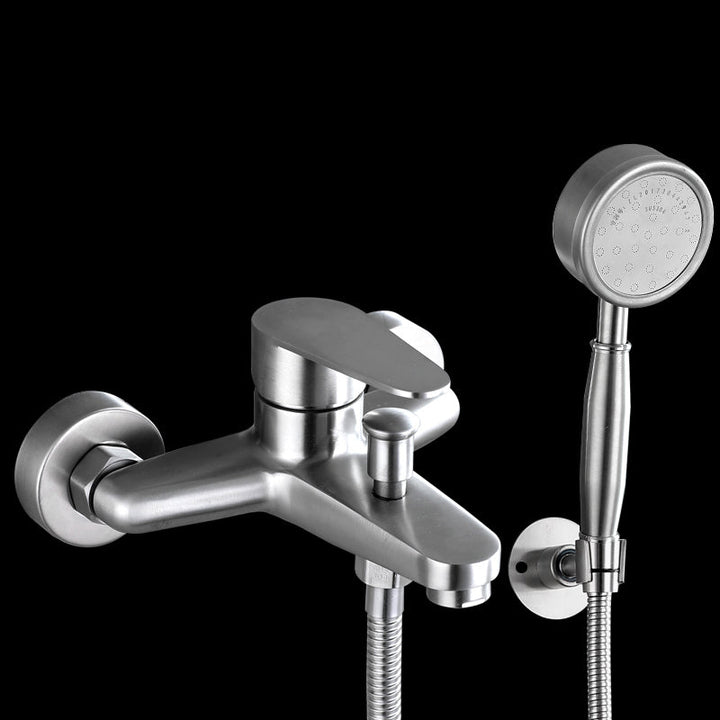 Lisslune | Contemporary Bathtub Filling Trim 304 Stainless Steel Wall Mounted Bathtub Faucet