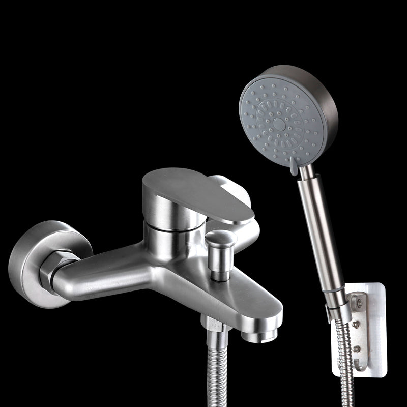 Lisslune | Contemporary Bathtub Filling Trim 304 Stainless Steel Wall Mounted Bathtub Faucet