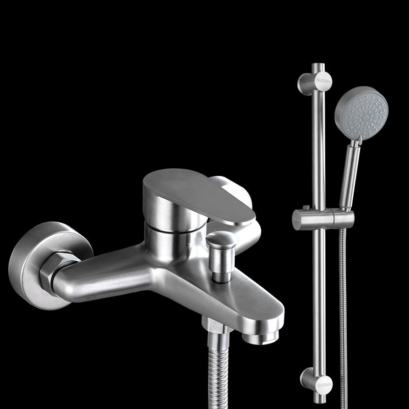 Lisslune | Contemporary Bathtub Filling Trim 304 Stainless Steel Wall Mounted Bathtub Faucet