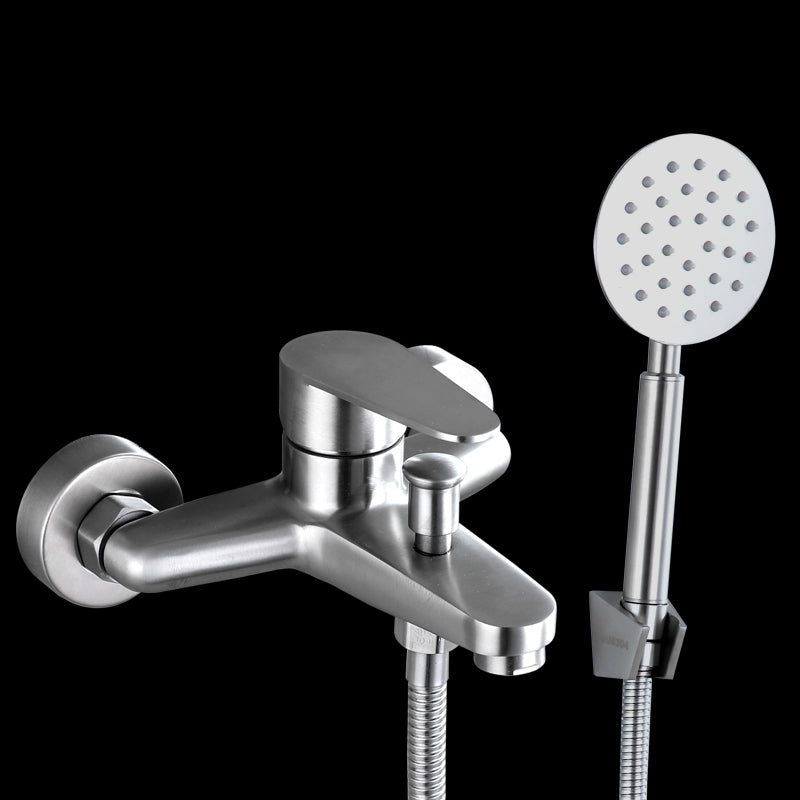 Lisslune | Contemporary Bathtub Filling Trim 304 Stainless Steel Wall Mounted Bathtub Faucet