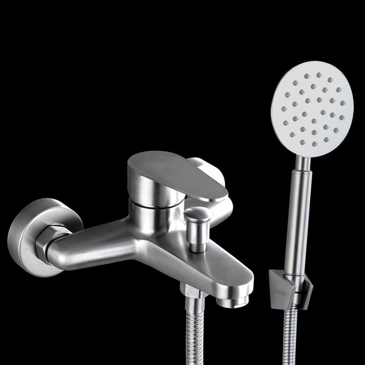 Lisslune | Contemporary Bathtub Filling Trim 304 Stainless Steel Wall Mounted Bathtub Faucet