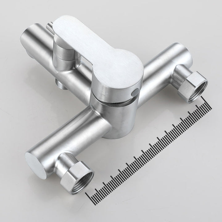 Lisslune | Popular Bathtub Filling Station Trim 304 Stainless Steel Wall Mounted Bathtub Filling Station