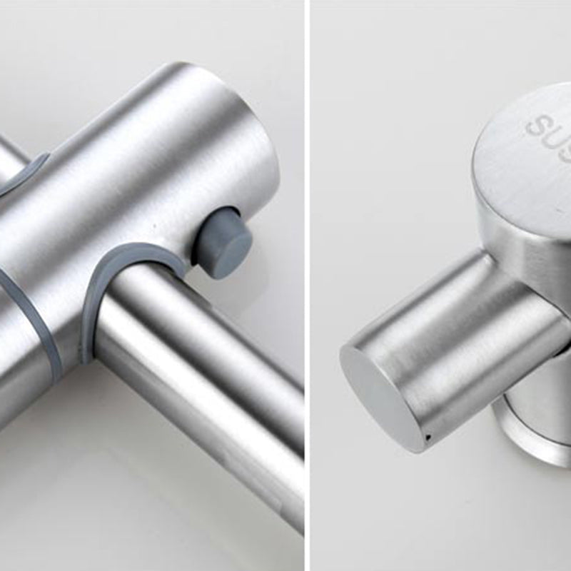 Lisslune | Popular Bathtub Filling Station Trim 304 Stainless Steel Wall Mounted Bathtub Filling Station