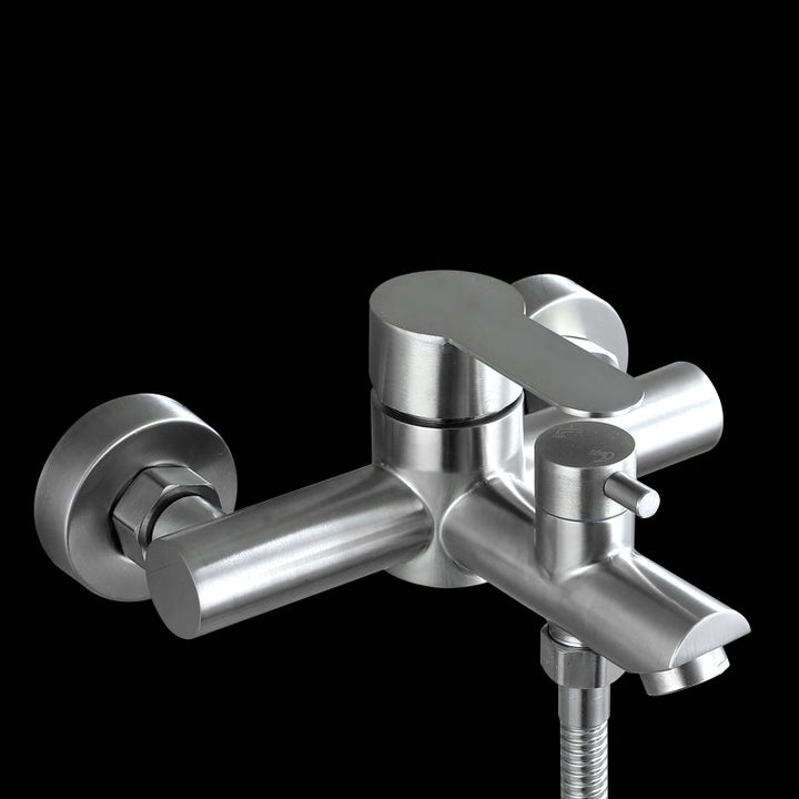 Lisslune | Popular Bathtub Filling Station Trim 304 Stainless Steel Wall Mounted Bathtub Filling Station