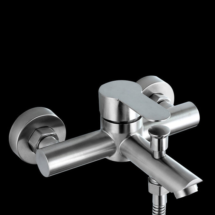 Lisslune | Popular Bathtub Filling Station Trim 304 Stainless Steel Wall Mounted Bathtub Filling Station