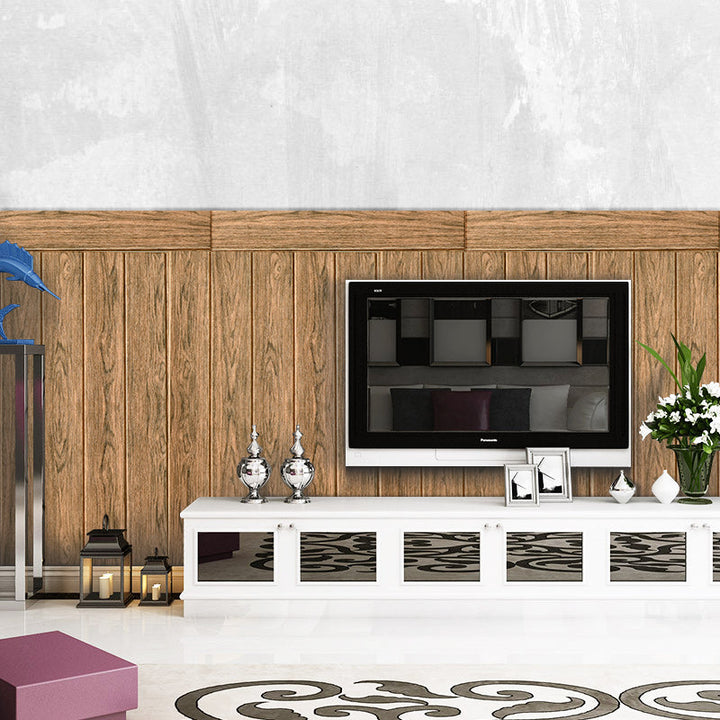 Lisslune | Plastic wall cladding panels for peeling and attaching with waterproof wainscoting