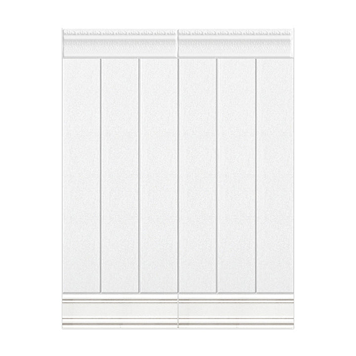 Lisslune | Plastic wall cladding panels for peeling and attaching with waterproof wainscoting