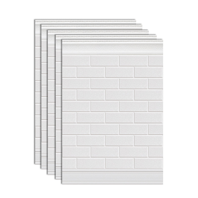 Lisslune | Plastic wall cladding panels for peeling and attaching with waterproof wainscoting