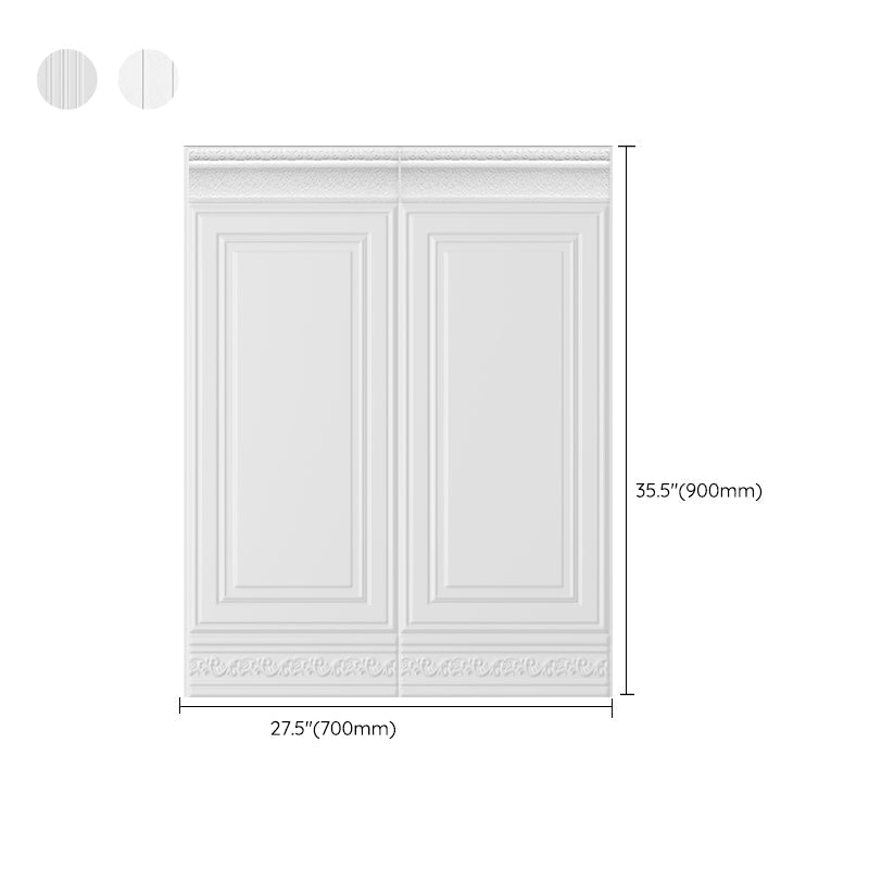 Lisslune | Plastic wall cladding panels for peeling and attaching with waterproof wainscoting