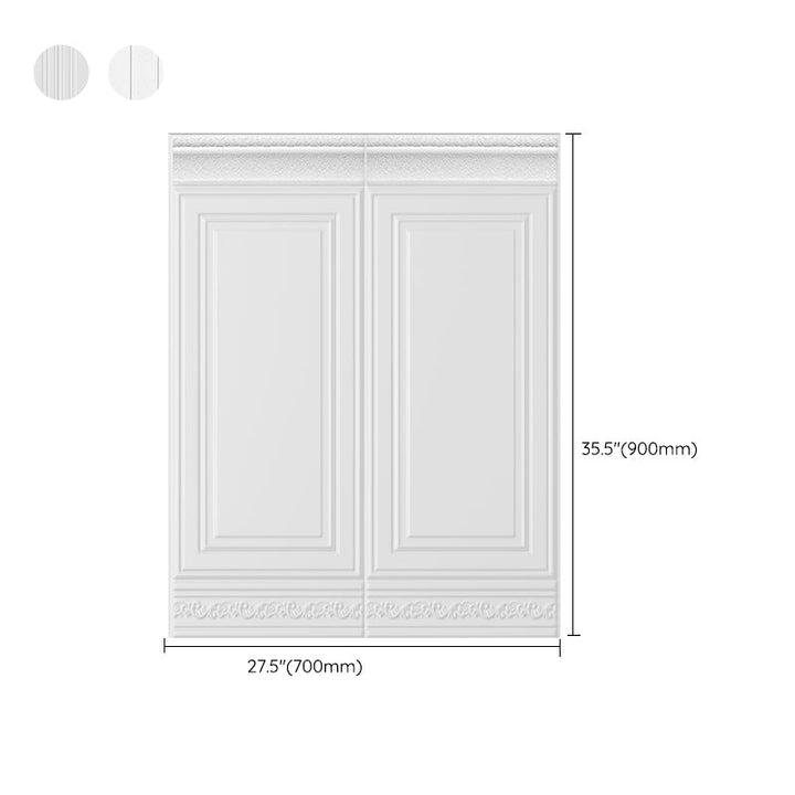Lisslune | Plastic wall cladding panels for peeling and attaching with waterproof wainscoting