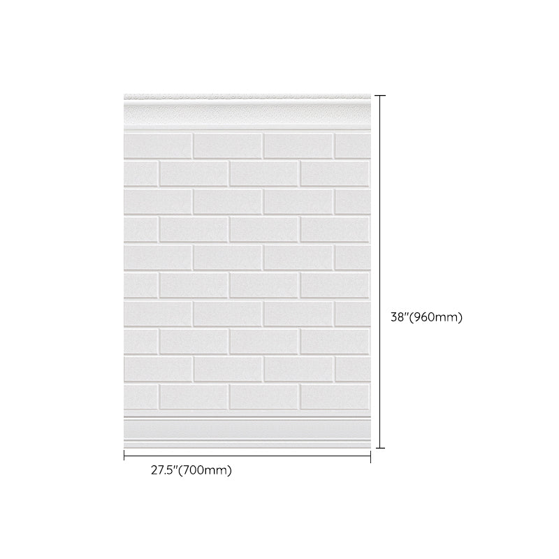 Lisslune | Plastic wall cladding panels for peeling and attaching with waterproof wainscoting