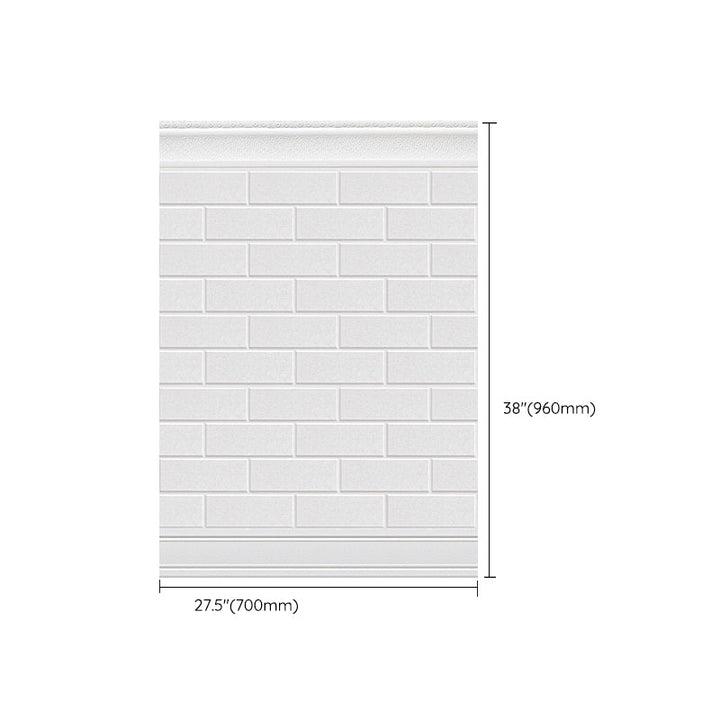 Lisslune | Plastic wall cladding panels for peeling and attaching with waterproof wainscoting