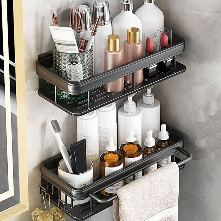 Lisslune | Modern Bathroom Accessory Hardware Set 1/2/3 - Piece Bathroom Shelf