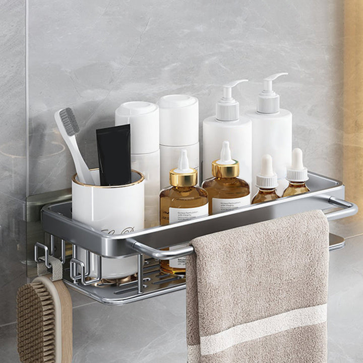 Lisslune | Modern Bathroom Accessory Hardware Set 1/2/3 - Piece Bathroom Shelf