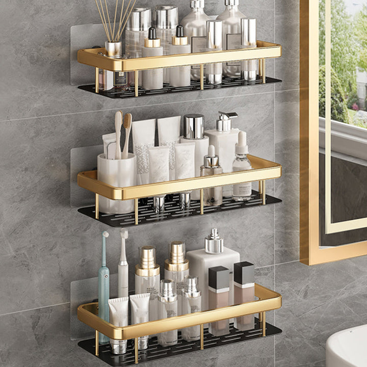 Lisslune | Modern Bathroom Accessory Hardware Set 1/2/3 - Piece Bathroom Shelf