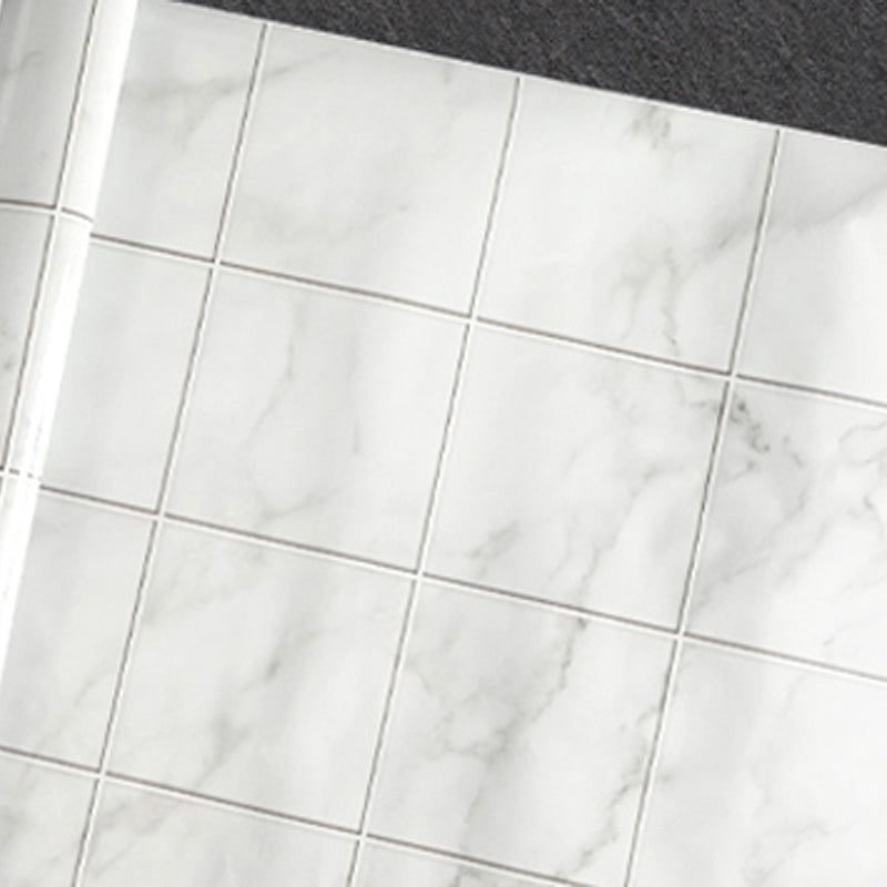 Lisslune | Modern Peel and Stick Backsplash Tiles PVC Wallpaper for Fireplace Surround
