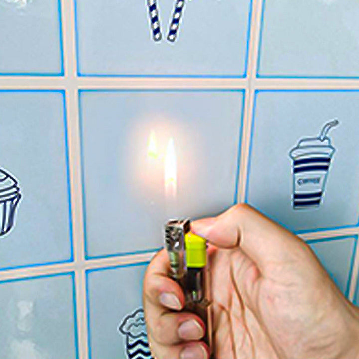 Lisslune | Modern splash protection wall tile PVC self-adhesive wallpaper for kitchen backsplash