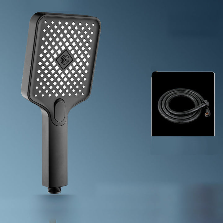 Lisslune | Modern Rectangular Hand Shower Water-Saving Wall-Mounted Hand Shower