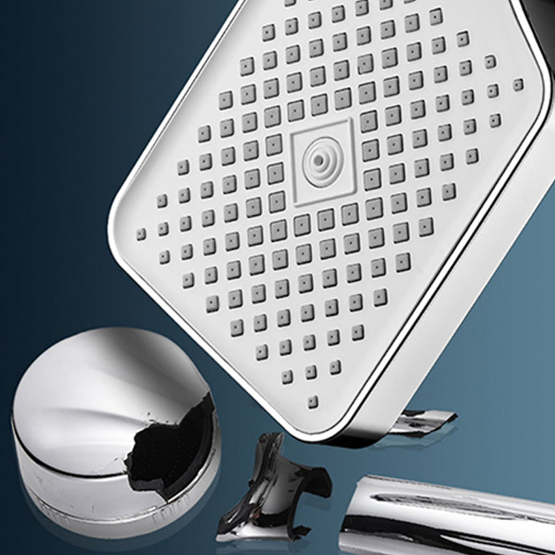 Lisslune | Modern Rectangular Hand Shower Water-Saving Wall-Mounted Hand Shower