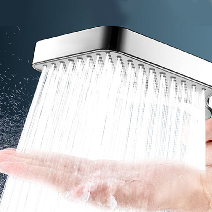 Lisslune | Modern Rectangular Hand Shower Water-Saving Wall-Mounted Hand Shower
