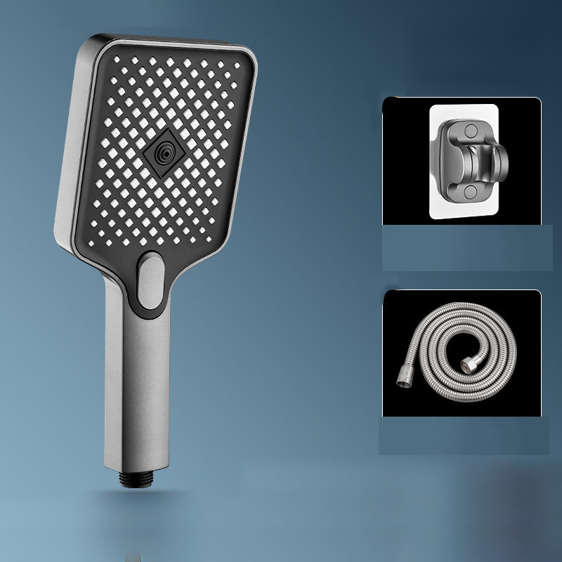 Lisslune | Modern Rectangular Hand Shower Water-Saving Wall-Mounted Hand Shower