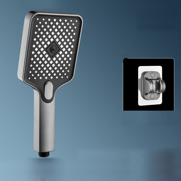Lisslune | Modern Rectangular Hand Shower Water-Saving Wall-Mounted Hand Shower