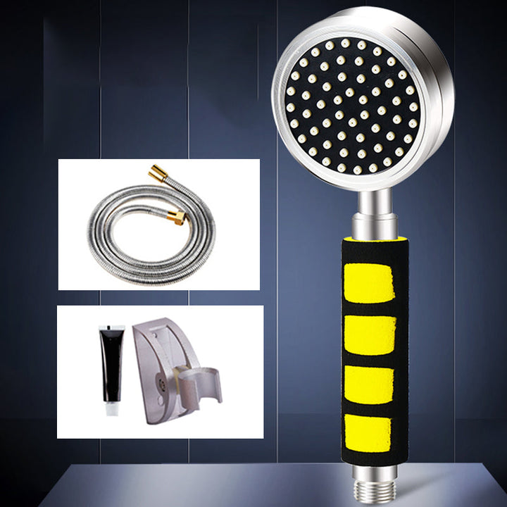 Lisslune | Modern Aluminum Hand Shower Water Efficient Wall Mounted Hand Shower
