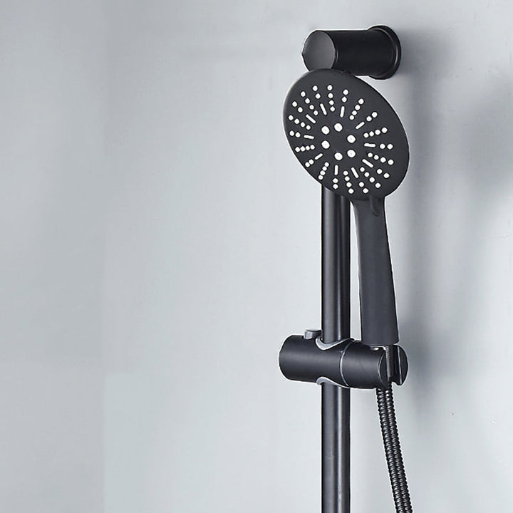 Lisslune | Modern Bathtub Faucet Lever Handle Wall Mounted Fixed Bathtub Faucet