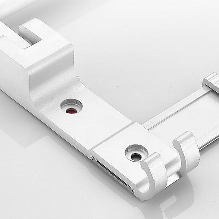 Lisslune | Modern Bathroom Accessories Hardware Set White Metal Bathroom Accessories Kit