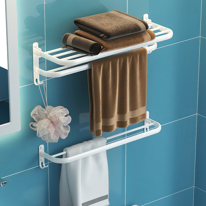 Lisslune | Modern Bathroom Hardware Set White Metal Bathroom Accessories Set