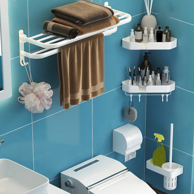Lisslune | Modern Bathroom Hardware Set White Metal Bathroom Accessories Set