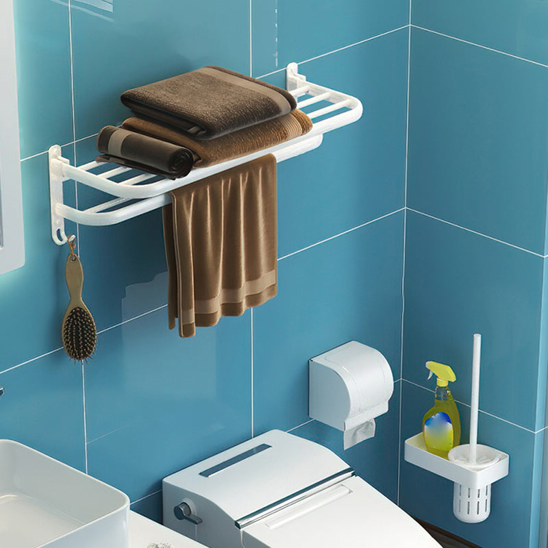 Lisslune | Modern Bathroom Hardware Set White Metal Bathroom Accessories Set