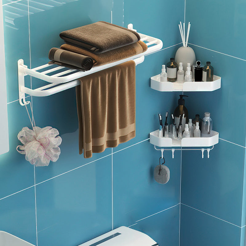 Lisslune | Modern Bathroom Hardware Set White Metal Bathroom Accessories Set