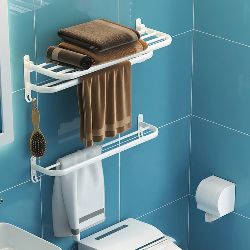 Lisslune | Modern Bathroom Hardware Set White Metal Bathroom Accessories Set
