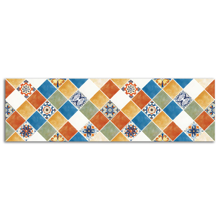 Lisslune | Modern Peel-and-Stick Backsplash Wall Tiles made of Plastic Mosaic Tile Wallpaper for the Kitchen