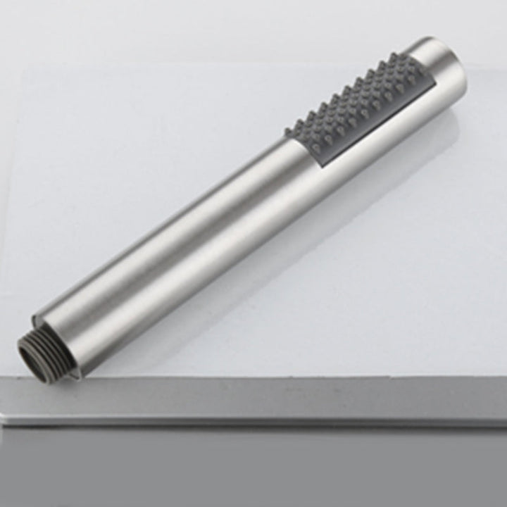 Lisslune | Cylindrical Hand Shower with Self-Cleaning Stainless Steel Wall Shower Head