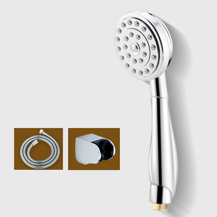 Lisslune | Contemporary Brass Round Hand Shower Water Filtration Shower Head