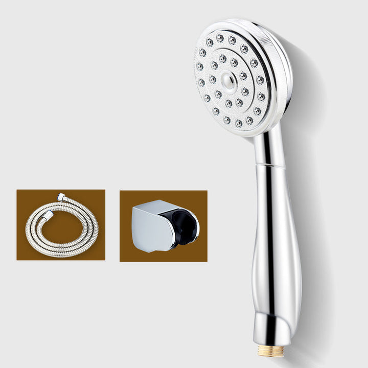 Lisslune | Contemporary Brass Round Hand Shower Water Filtration Shower Head