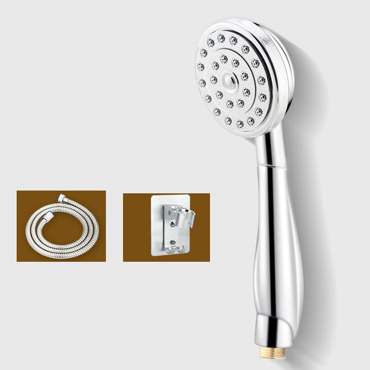 Lisslune | Contemporary Brass Round Hand Shower Water Filtration Shower Head