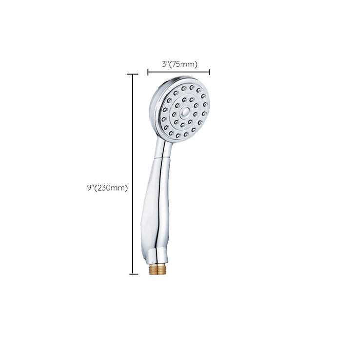 Lisslune | Contemporary Brass Round Hand Shower Water Filtration Shower Head
