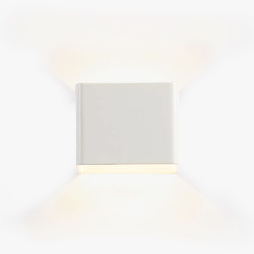 Lisslune | Modern Square Wall Lamp for Bedroom Lighting