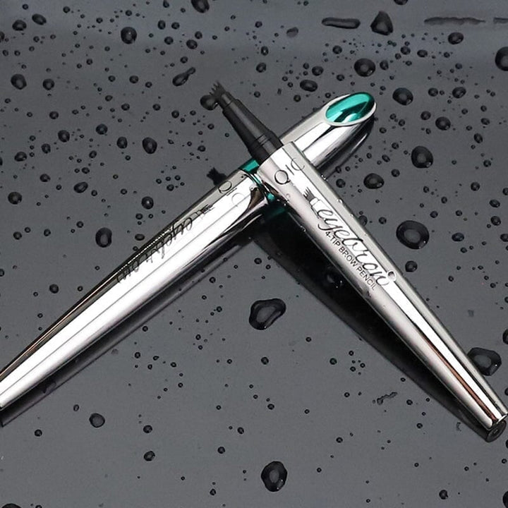 Lisslune | 3D Waterproof Microblading Eyebrow Pen 4 Fork Tip Tattoo Pencil