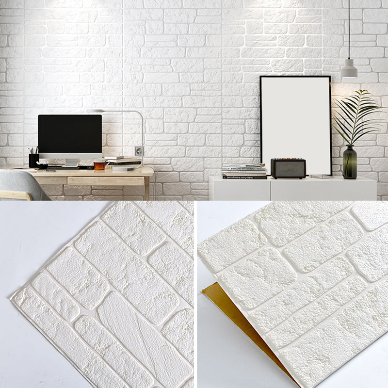 Lisslune | Plastic wall cladding contemporary peel and stick wall cladding