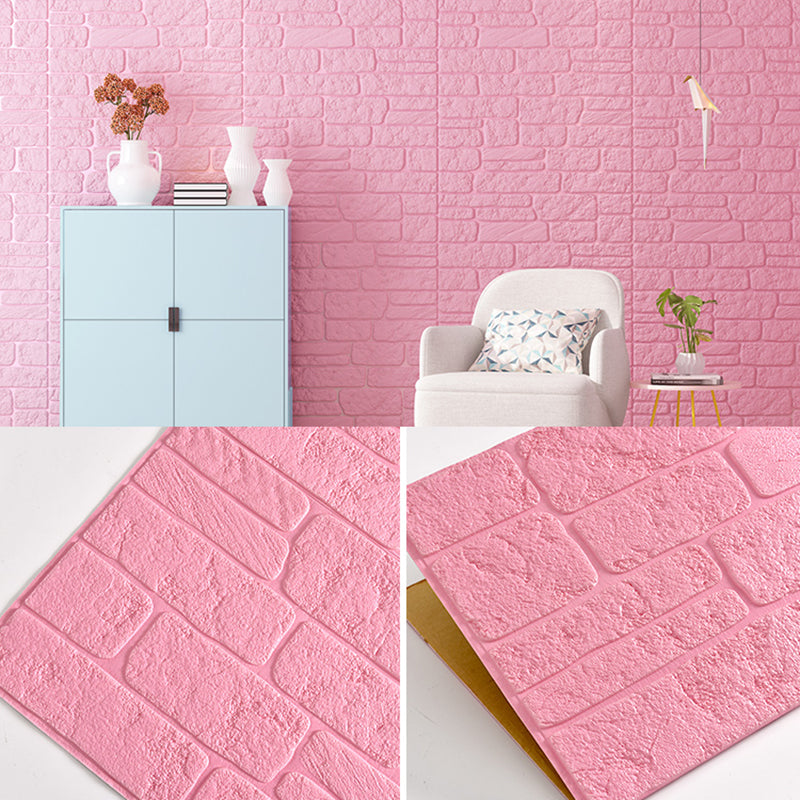 Lisslune | Plastic wall cladding contemporary peel and stick wall cladding