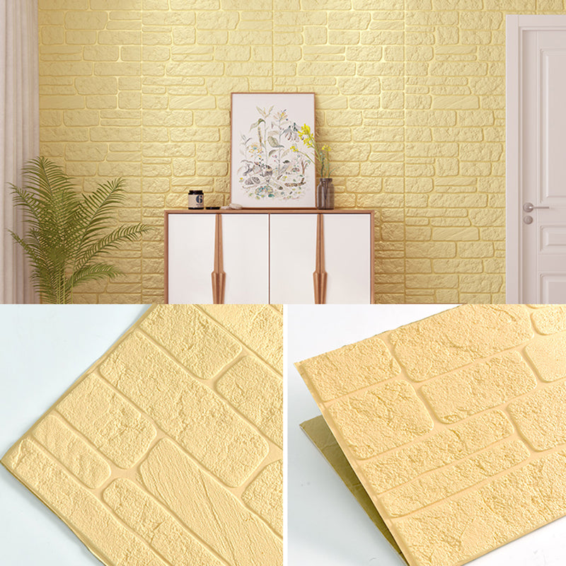 Lisslune | Plastic wall cladding contemporary peel and stick wall cladding